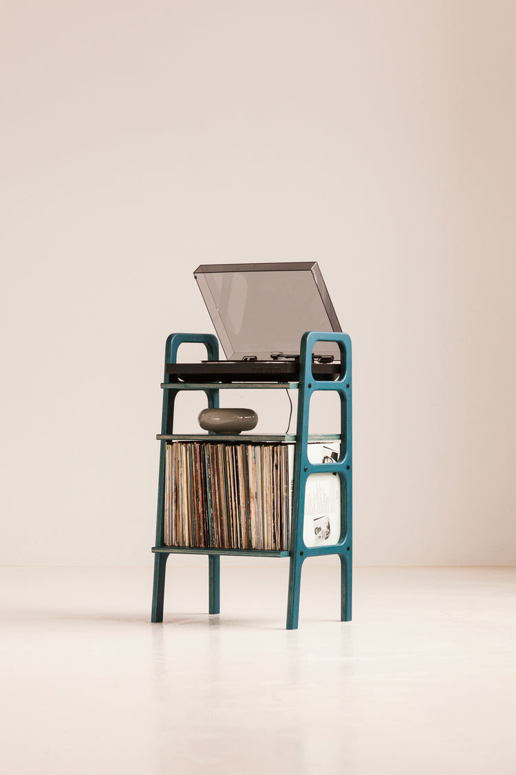 Bookcase Mini with vinyl space