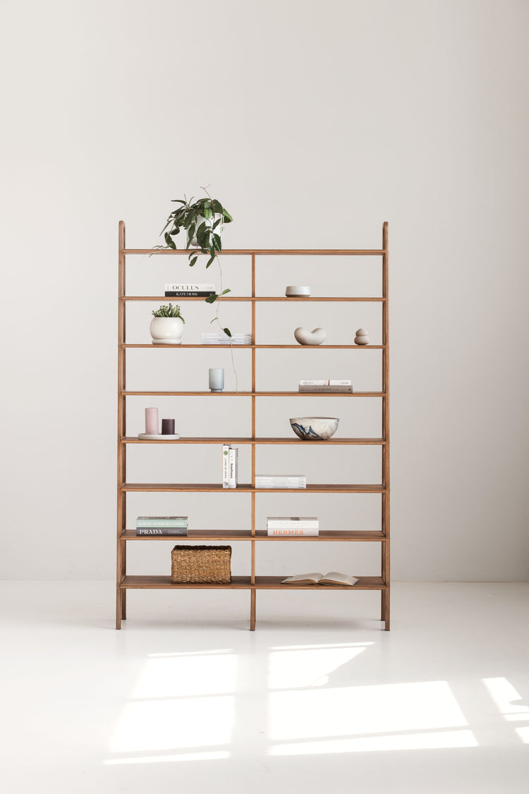 Bookcase Double Maxi Plus z 8 shelves