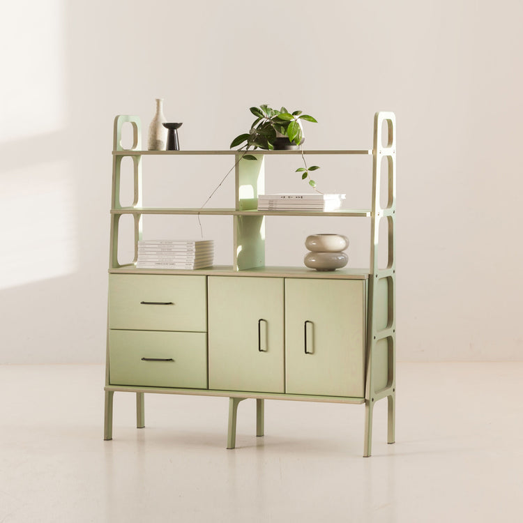Bookcase Midi W120