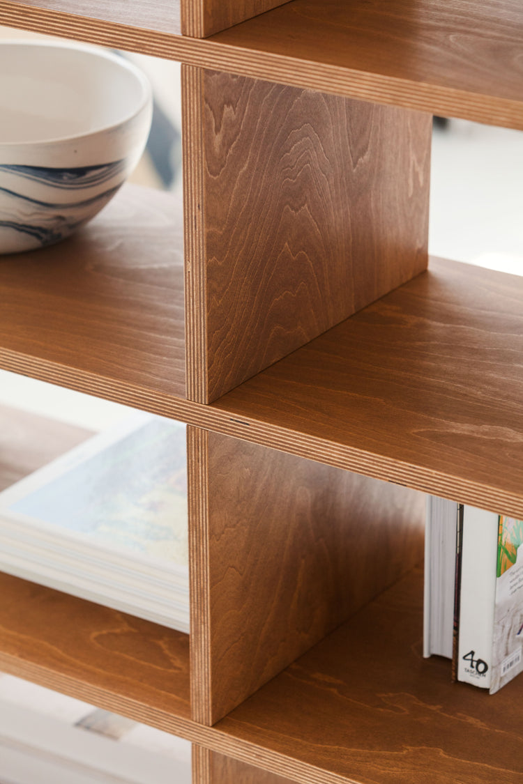 Bookcase Double Maxi Plus z 8 shelves