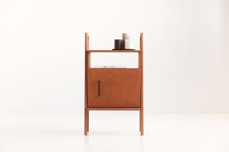 Bookcase Mini with cabinet open