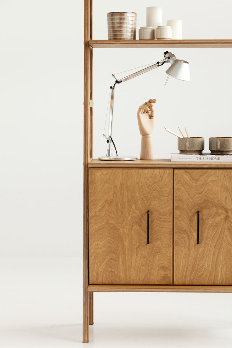 Bookcase Maxi with cabinet