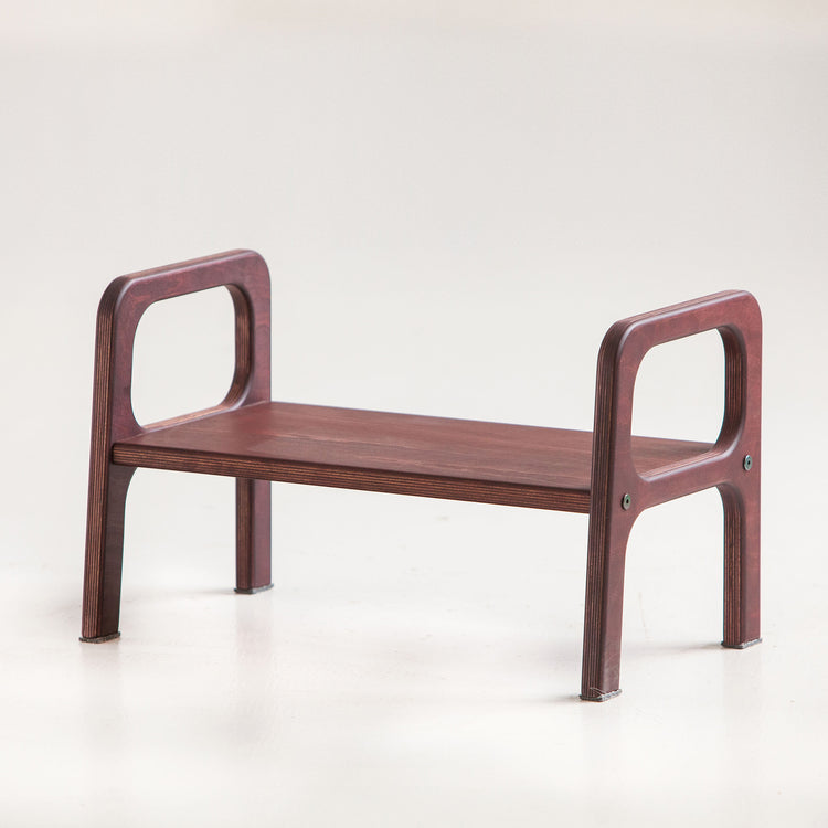 Bench for kids RUSTY BROWN