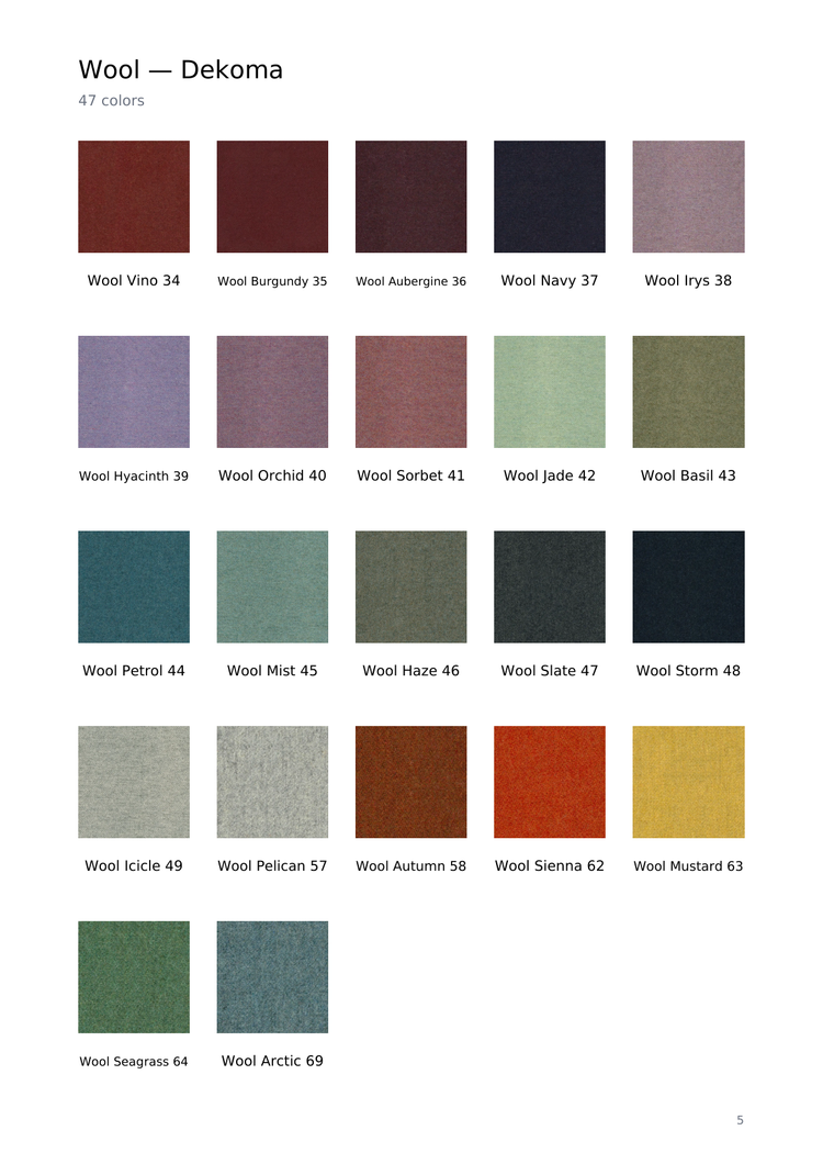 Bench with straight legs and cushion