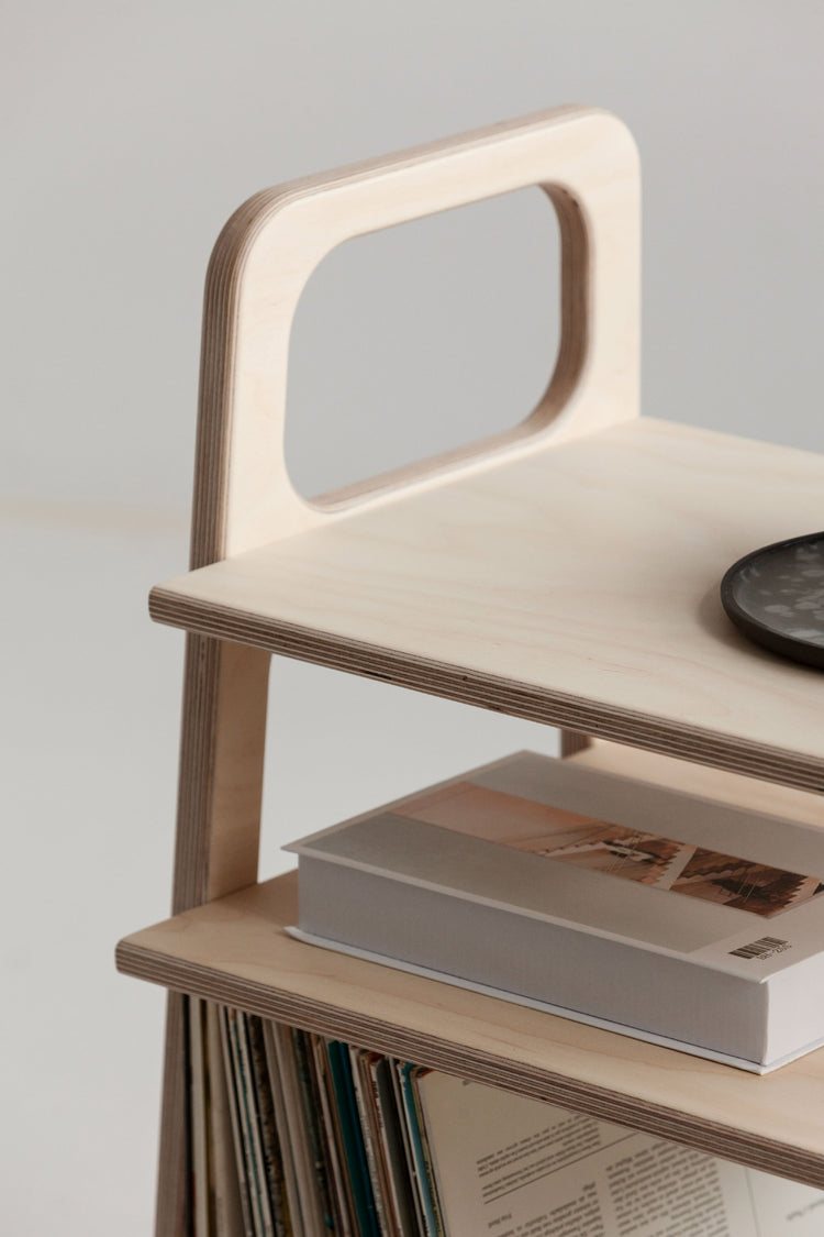 Bookcase Mini with vinyl space