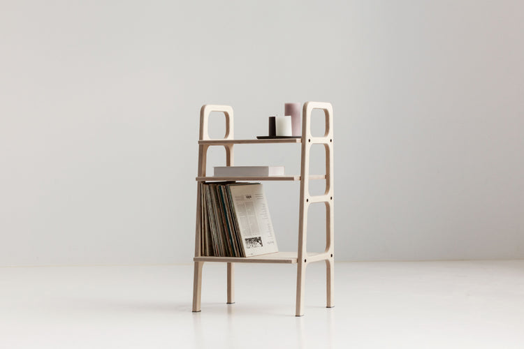 Bookcase Mini with vinyl space