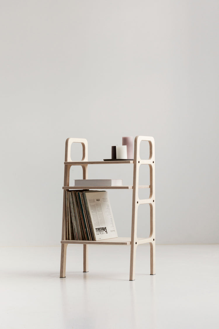 Bookcase Mini with vinyl space