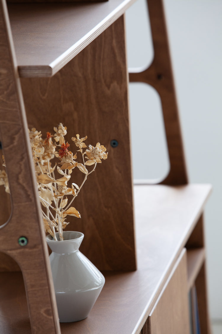 detail-of-mid-century-modern-record-player-stand-wooden-in-walnut-stain