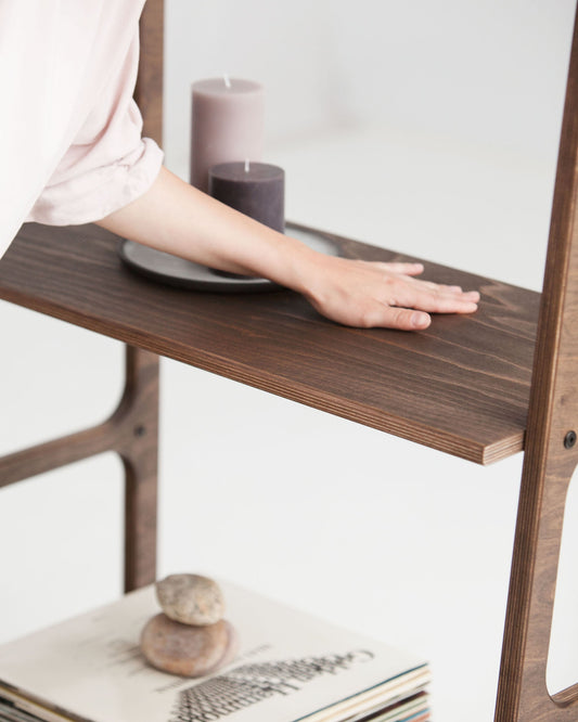 detail-of-wooden-bookshelf-handmade