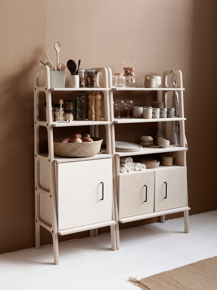 Bookcase Midi with cabinet