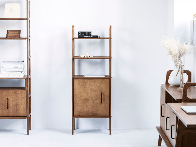 Bookcase Midi with cabinet