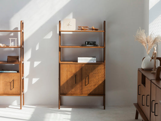Bookcase Midi with cabinet