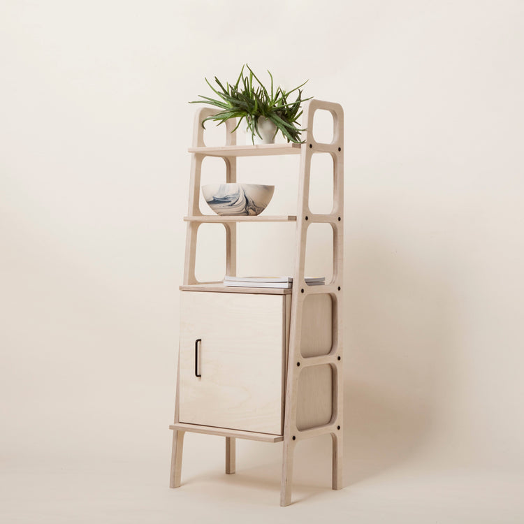 Bookcase Midi with cabinet