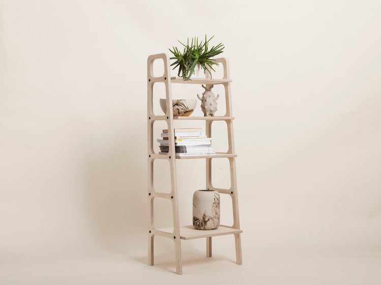 slim-handmade-bookcase-with-shelves