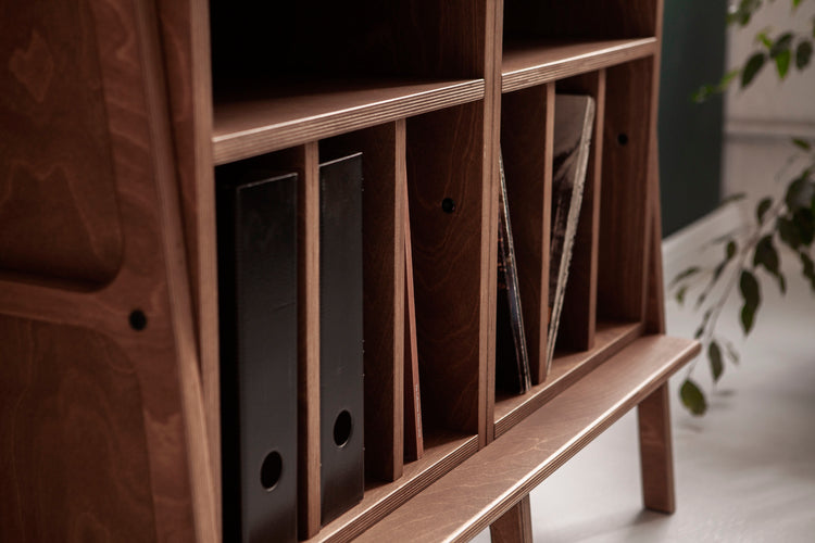 vinyl-record-storage-walnut-stain