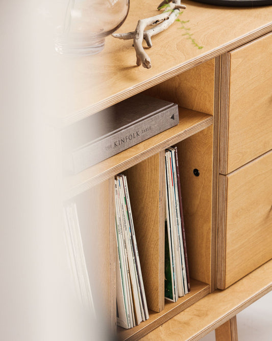 vinyl-shelf-mid-century-modern