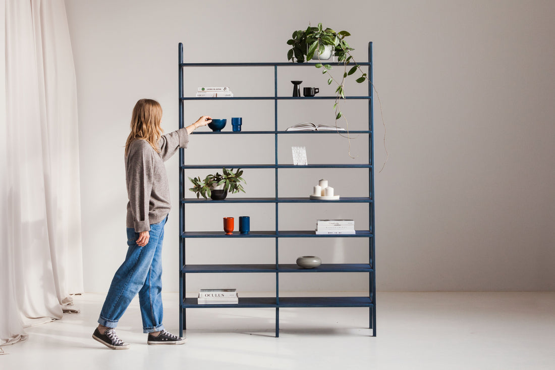 Mid-century furniture made of Finnish birch plywood