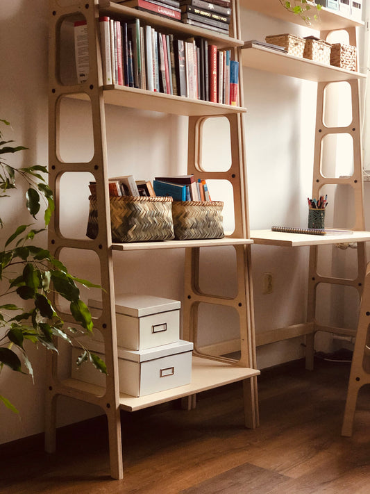 bookcase mid century modern