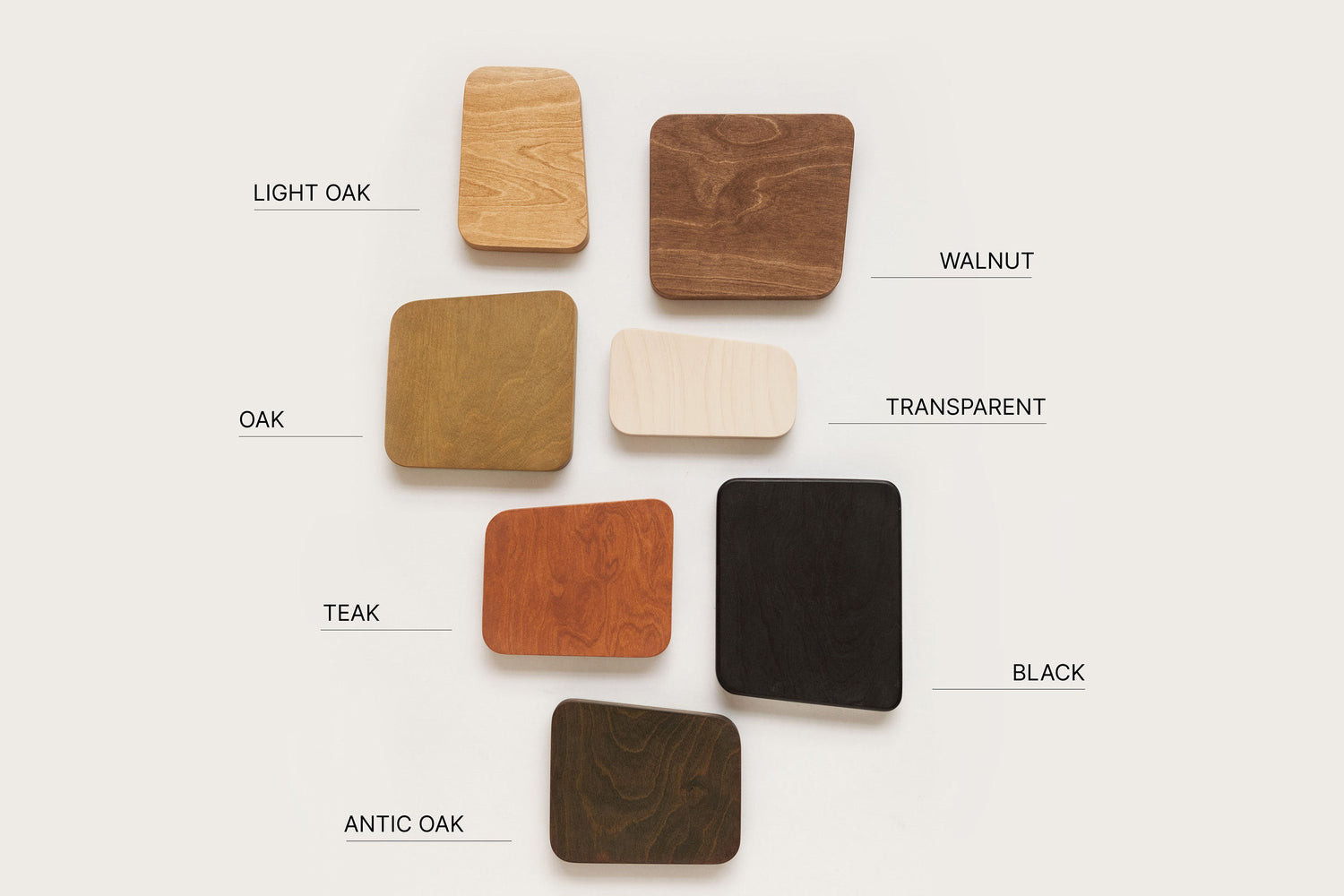 Plywood Finishes – from Classic Mid-Century Modern Shades to Contemporary Pastel Tones