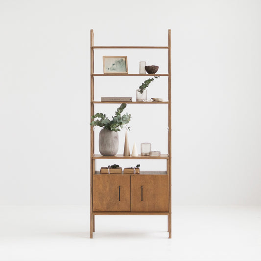 mid-century-modern-bookcase-with-cabinet