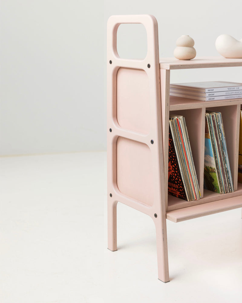 Vinyl Record Credenza · Three Vinyl Bays · 143 cm
