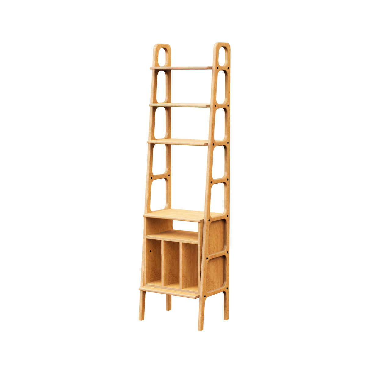 wooden-record-cabinet-mid-century-modern