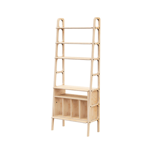 wooden-record-cabinet-minimalistic