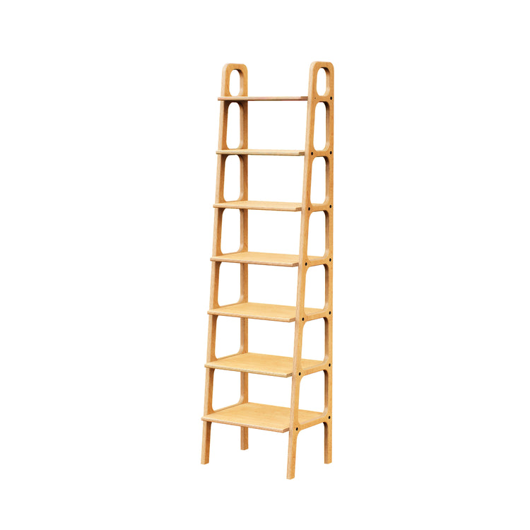 wooden-ladder-bookshelf-hand-made-minimalistic