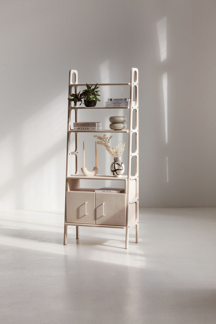 Bücherregal Maxi mit offenem Schrank