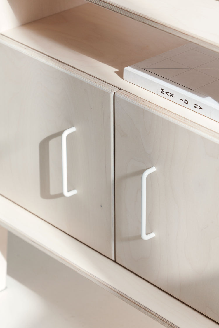 Bücherregal Maxi mit offenem Schrank