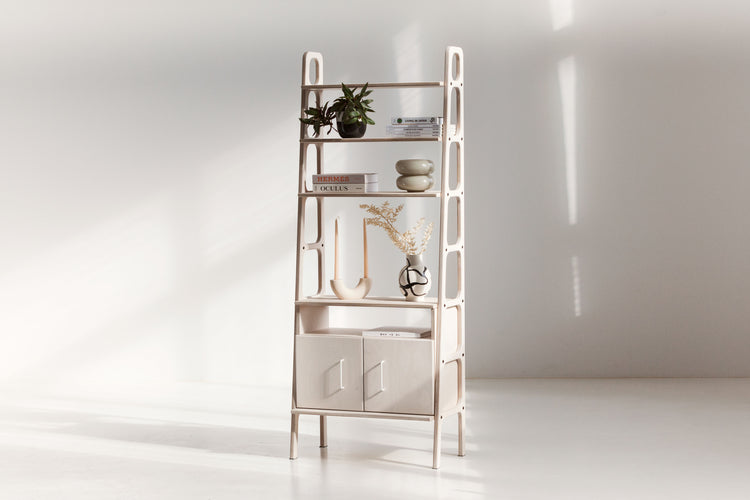 Bücherregal Maxi mit offenem Schrank
