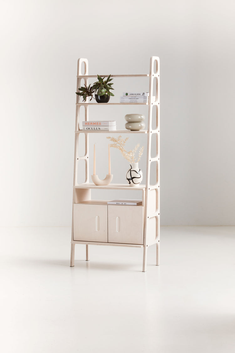 Bücherregal Maxi mit offenem Schrank