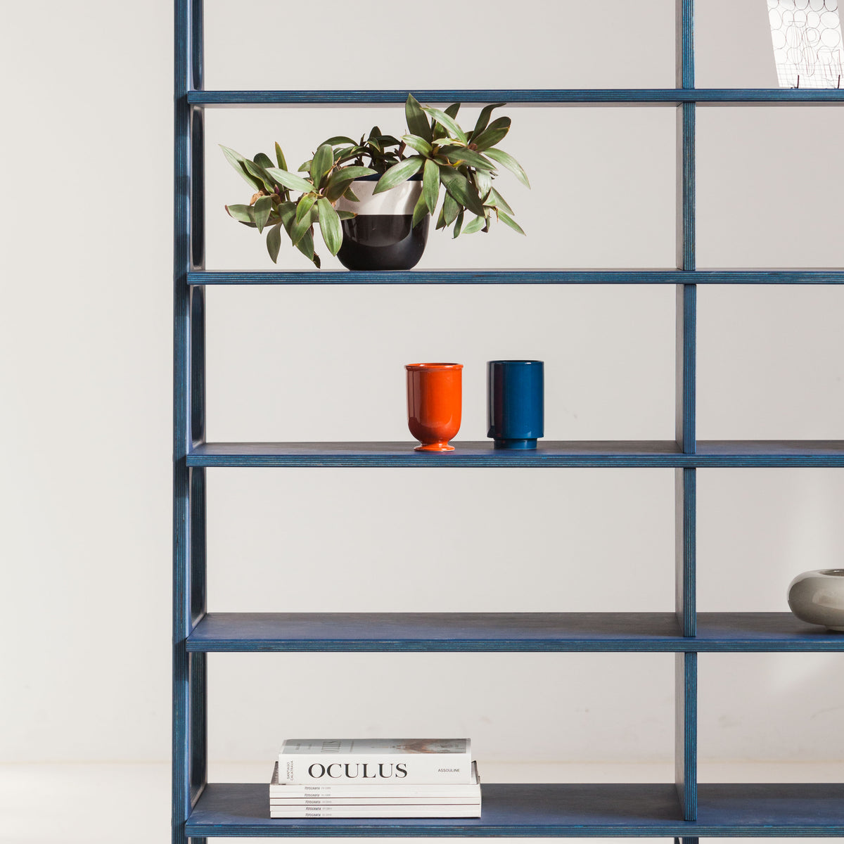 Bookcase Double Maxi Plus with 8 shelves