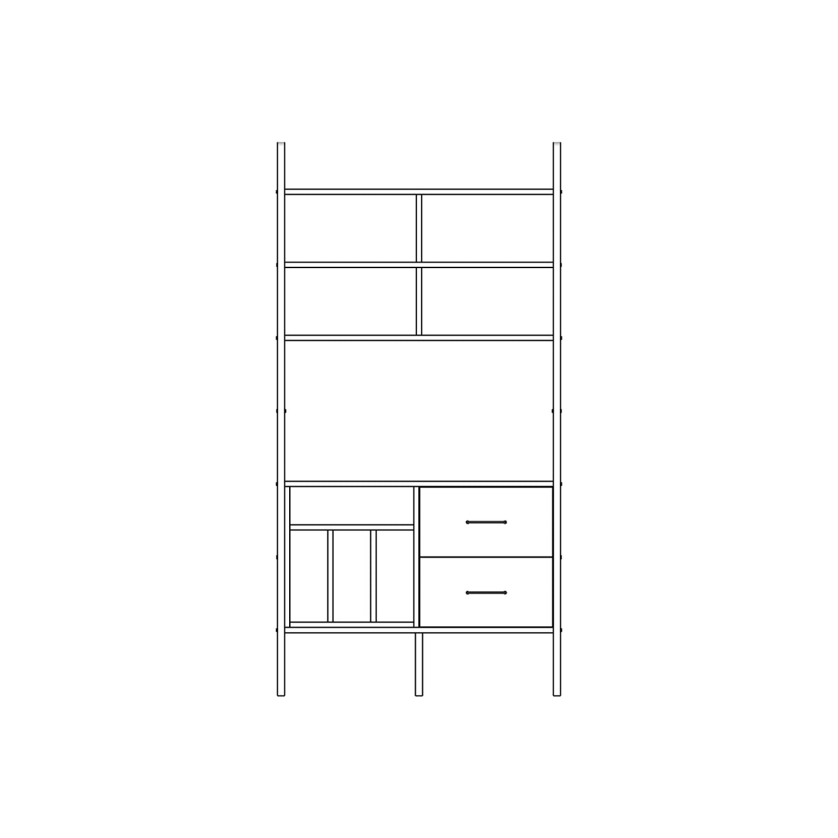Bookcase Maxi W97 I