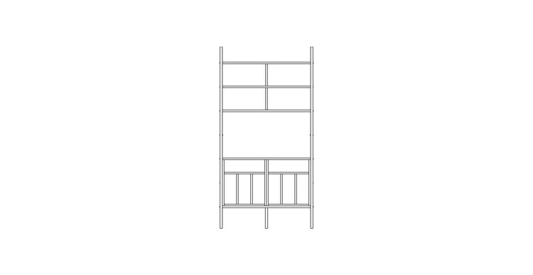 Bookcase Maxi W97 II