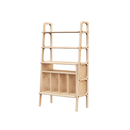 bookcase-moder-scandinavian-design-with-vinyl-shelf