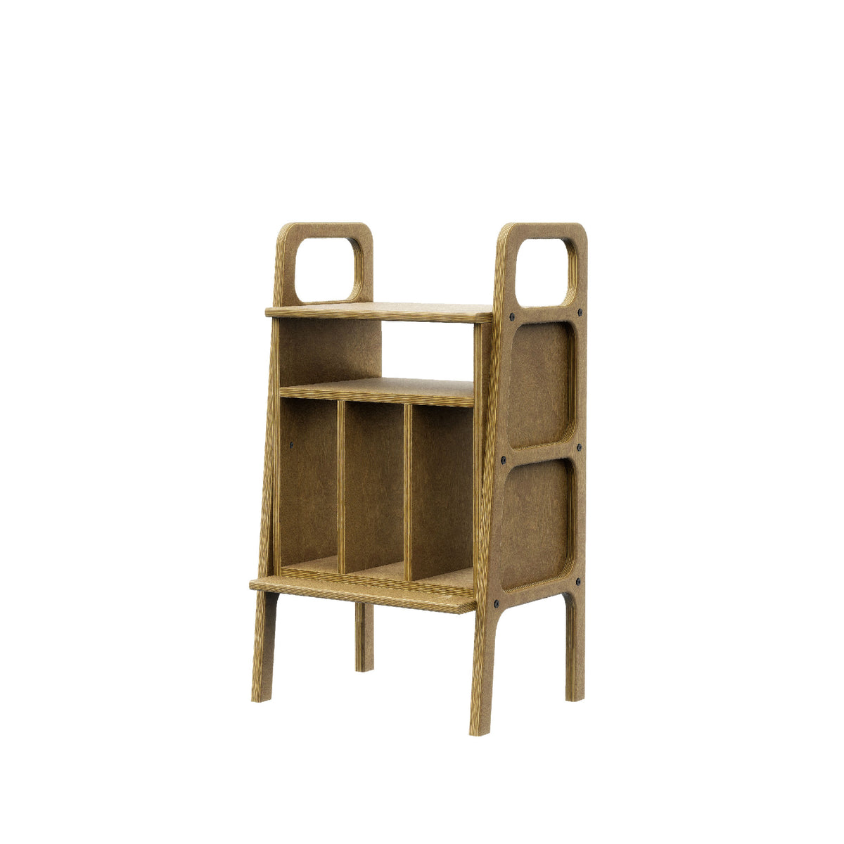 Mini Bookcase with vinyl · 90 cm
