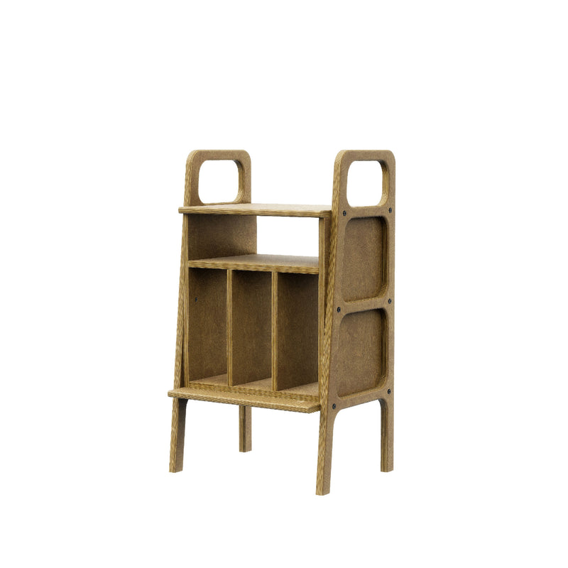 Mini Bookcase with vinyl · 90 cm