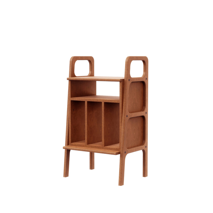 Bücherregal Mini mit Vinyl 