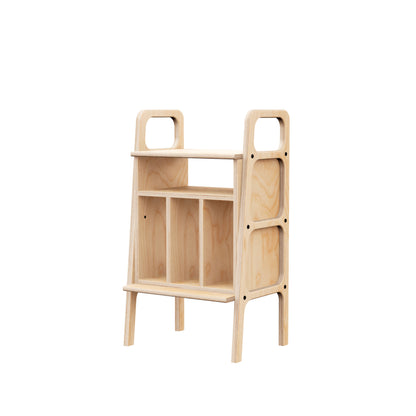 Mini Bookcase with vinyl · 90 cm