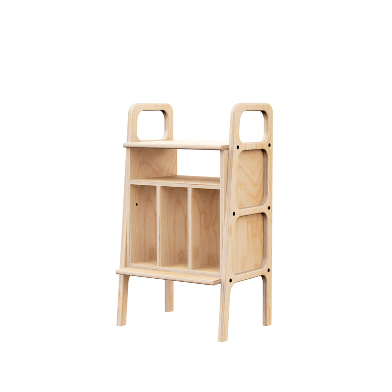 Mini Bookcase with vinyl · 90 cm