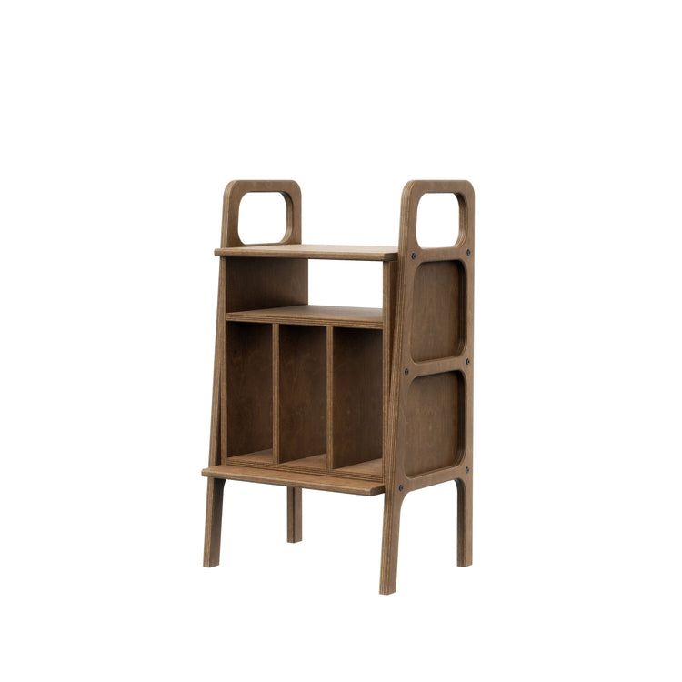 Bücherregal Mini mit Vinyl 