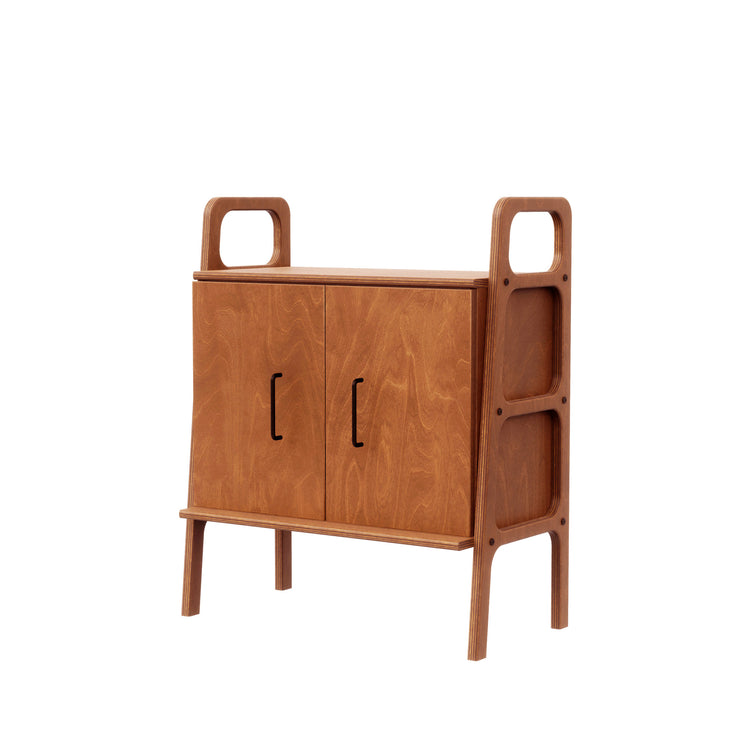 Bücherregal Mini mit Schrank 