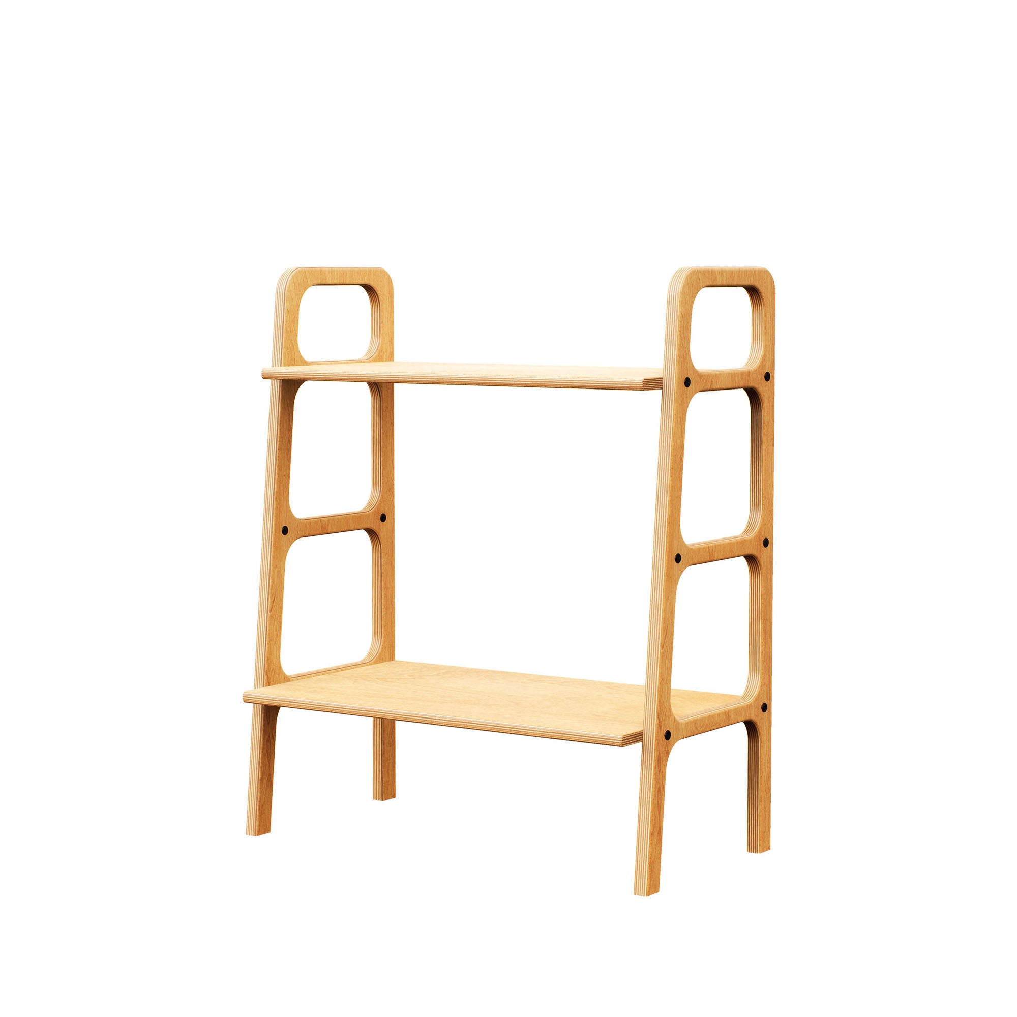 Mid-Century Bookshelf: Cabinet and Drawers