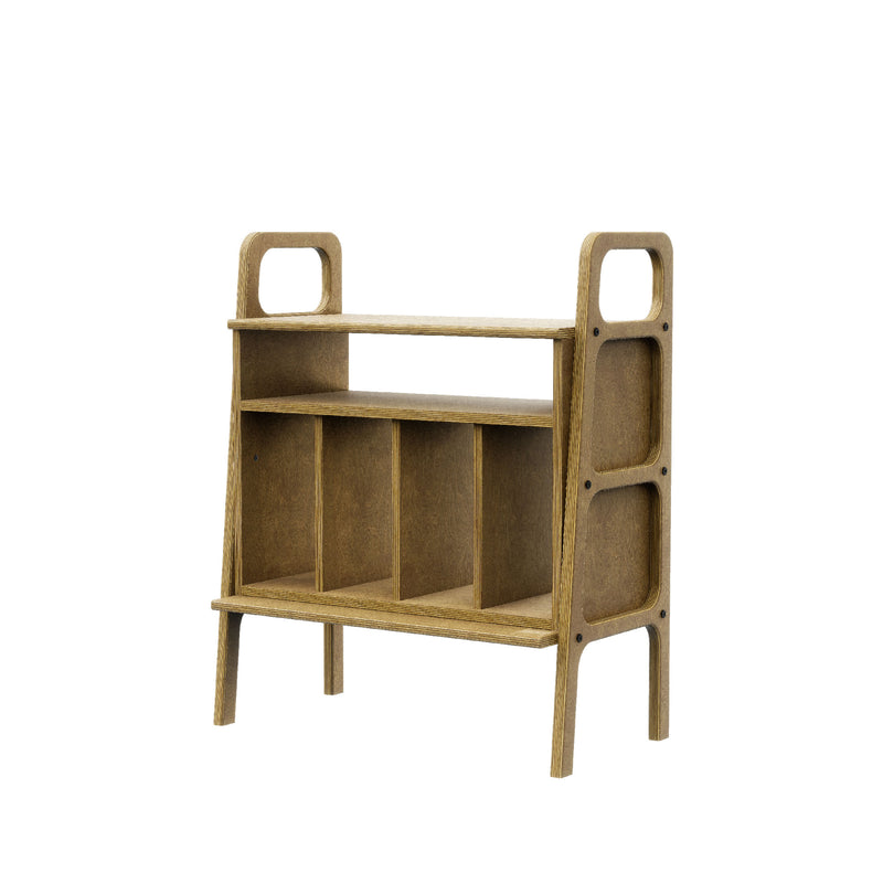 Mini Bookcase with vinyl · 90 cm