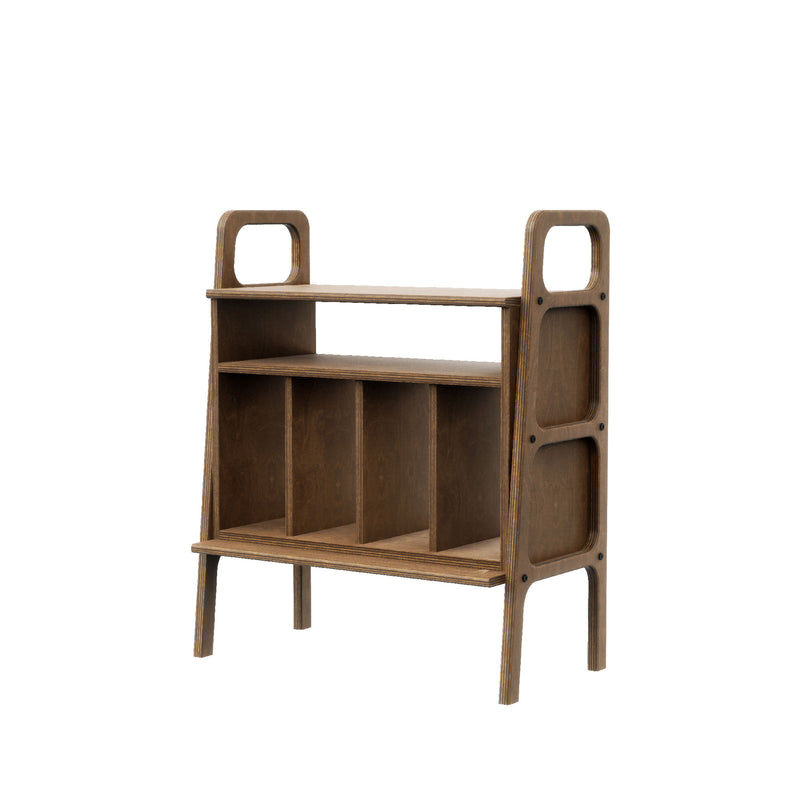 Mini Bookcase with vinyl · 90 cm