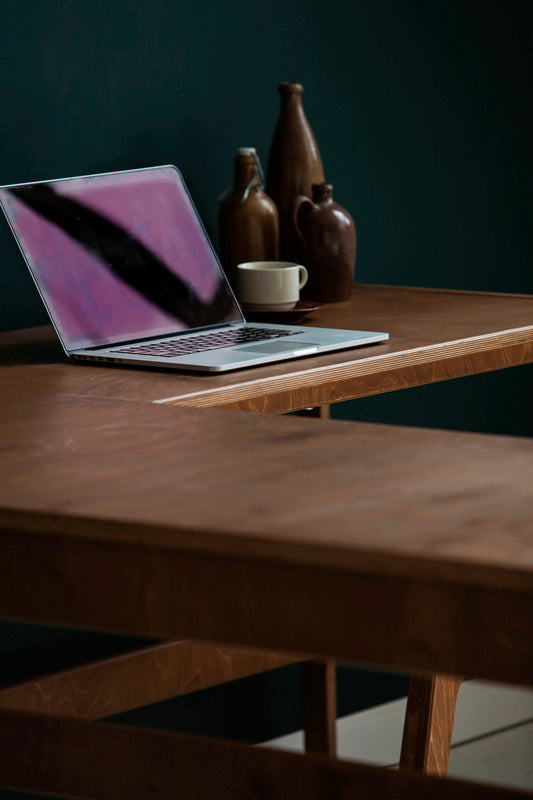 Corner-wooden-midcenutry-computer-desk