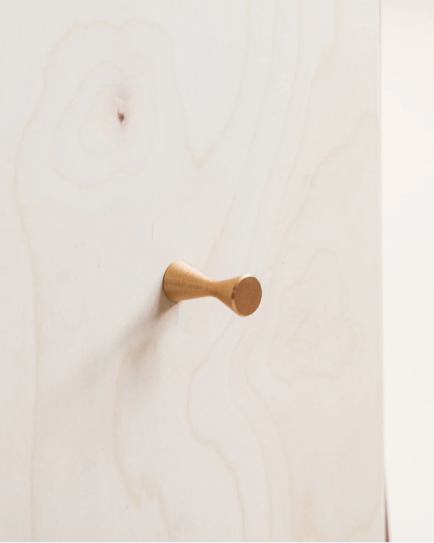 Diabolo brushed brass