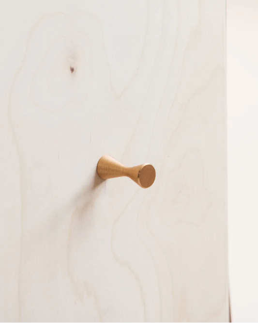 Diabolo brushed brass