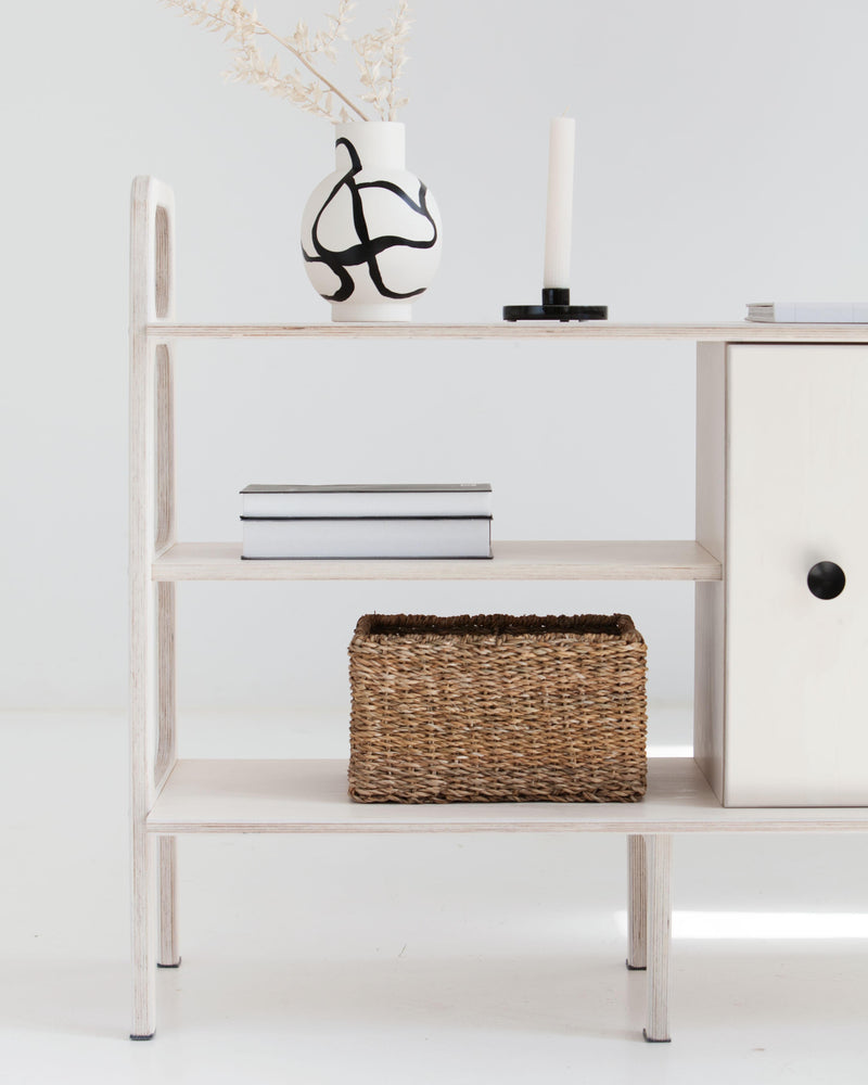 Sideboard 120 cm · Shelf + Cabinet